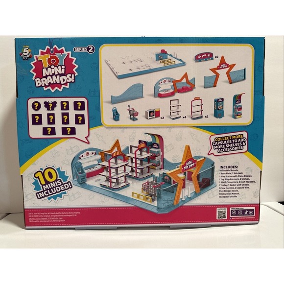 ⚡️ 5 Surprise Toy Mini Brands Toy Shop with 5 Mystery Mini Brands - Series 2 🆕 - Picture 2 of 2